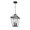 Z-Lite Talbot 3 Light Outdoor Chain Mount Ceiling Fixture, Oil Rubbed Bronze And Seedy 579CHB-ORB - alternate 5